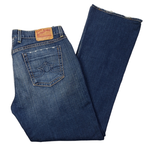 Lucky Brand Denim - Lucky Brand Boot Cut Jeans, size 14, medium wash,